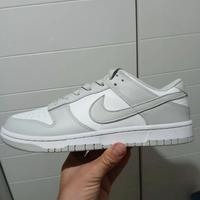 Nike Dunk Low Grigio e Bianco 38 Nuove