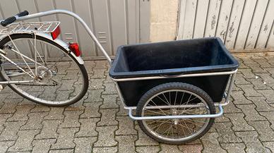 carrello rimorchio per bici