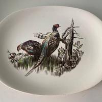 Coppia Piatti da portata Game Birds Johnson Bros.