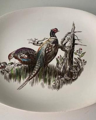 Coppia Piatti da portata Game Birds Johnson Bros.