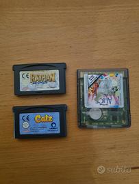 tre cartucce per Game Boy Color
