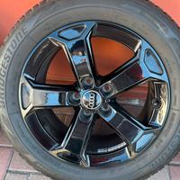 Cerchi in lega audi con gomme termiche