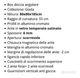 Box doccia
