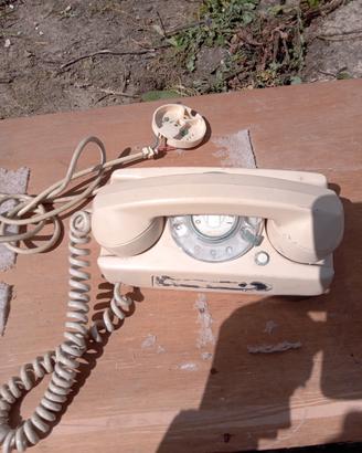 telefono antico a disco 