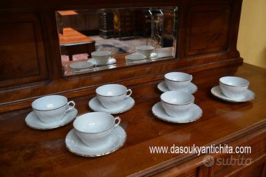 Sei tazze da tè di Ginori anni 70/80