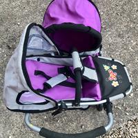 Carrozzina con passeggino per bambole