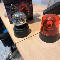 Lampeggiante e sfera