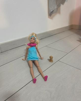 barbie con cane