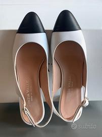 SCARPE ARTIGIANALI VERA PELLE  36 TACCO COMOD 6 CM