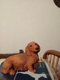 Statuetta razza Bassotto