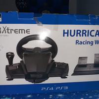 Volante + pedaliera PS4-PS3