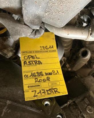 MOTORE COMPLETO OPEL Astra H S. Wagon 2° Serie Z1