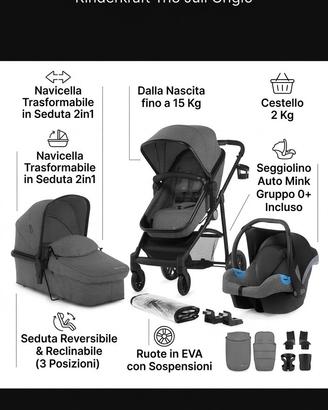 passeggino Kinderkraft Trio Juli