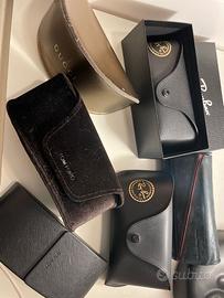 Custodie porta occhiali gucci prada ecc
