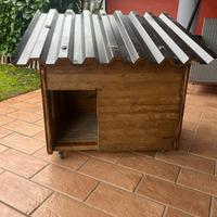 cuccia artigianale trasportabile con ruote