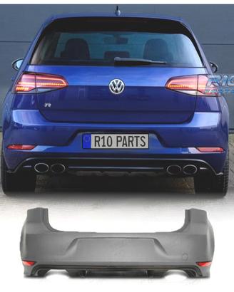 PARAURTI POSTERIORE VOLKSWAGEN VW GOLF 7 12-17 LOO