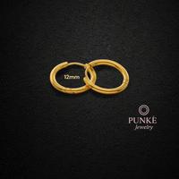 Cerchi coppia 12mm Oro