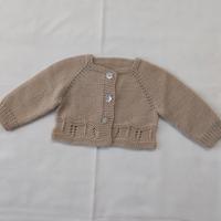 Cardigan bolerino beige bimba