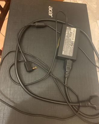 Notebook Acer Nero con Caricatore Originale