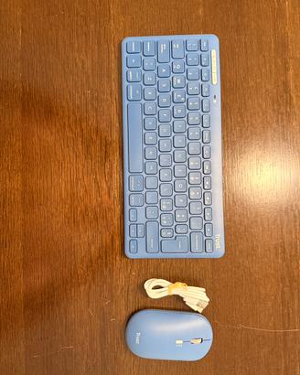 Set trust lira tastiera e mouse wireless
