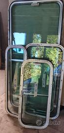 Finestre vetri camper vintage