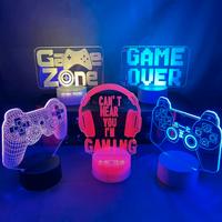 Lampade Led 3d da gaming - Simboli Playstation