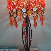 Lampada da tavolo orientale 