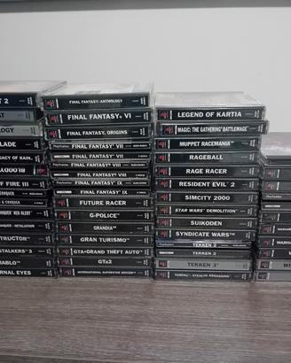 collezione 45 giochi playstation ps1 prezzinelpost