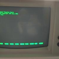ibm PC AT 5170 del 1984 con monitor 