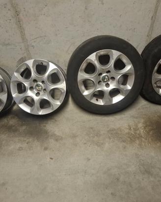 cerchi alfa 166 silver 