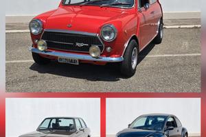 Privato vende 3 auto d'epoca in blocco o singolarm