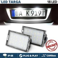 Placchette Luci Targa LED per LAND ROVER CANbus