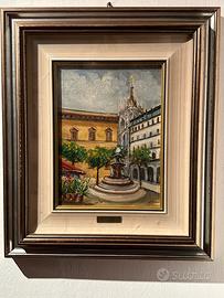 Quadro olio su tela