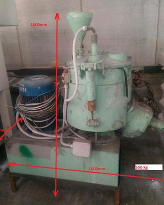 Turbomiscelatore CACCIA ricondizionato da 30l