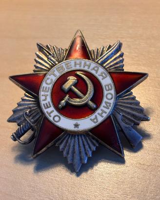 Ordine della Guerra Patriottica URSS 1985