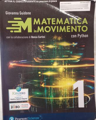 Libro di matematica: Matematica in movimento 