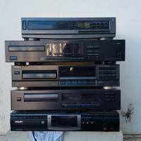 5 lettori CD in blocco