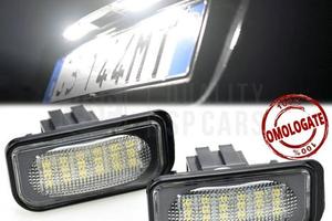 Placche Luci Targa LED Canbus Mercedes C SL CLK E