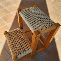 Panchetto Impagliato a Mano