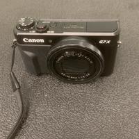 Canon powershot G7X mark ii + scheda Sd 64gb