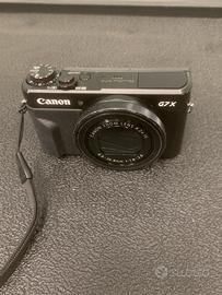 Canon powershot G7X mark ii + scheda Sd 64gb