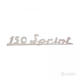 Targhetta posteriore Vespa " 150 Sprint "