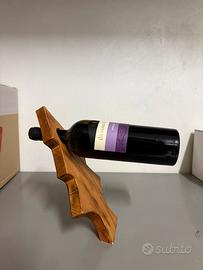Portabottiglie originale in legno