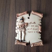 quadretto pulcinella 