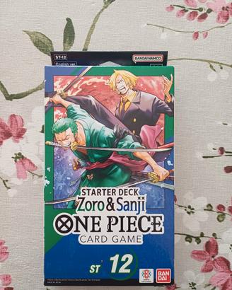 One piece st-12 card game