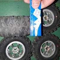 Rc scaler ruote gomme cerchi