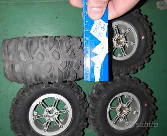 Rc scaler ruote gomme cerchi