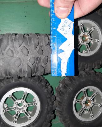Cerchi gomme scaler Crawler e modellini 1:32