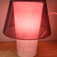 Lampada Vintage Viola Space Age fungo Champignon 