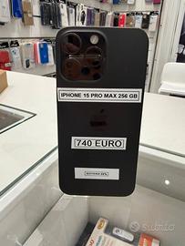IPHONE 15 PRO MAX 256 GB